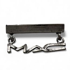 Vintage, MAC Cosmetics Brooch in Silver Tone